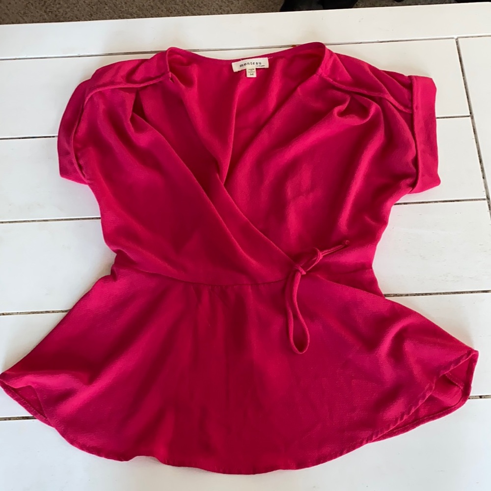 Pink blouse